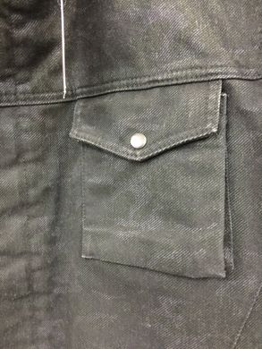 Мужской пиджак джинсовый камуфляж черный - Новинка !