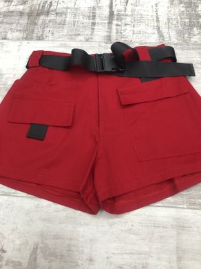 Женские шорты с карманами на поясе