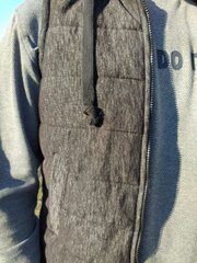 Мужская жилетка черная с капюшоном - SRV-13 32