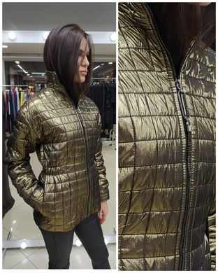 Женская куртка золото - 61861 G