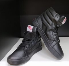 Женские высокие черные кроссовки V -S-13-1