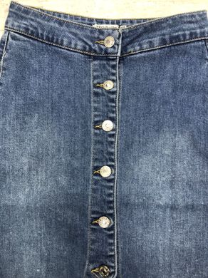 Юбка джинсовая на пуговицах