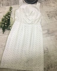 Платье белое якоря