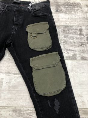 Крутые мужские джинсы с карманами -20221K139-2 - Хит сезона ! Новинка !