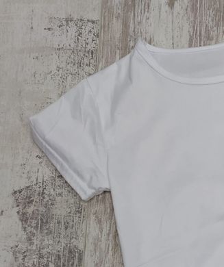 Женская футболка  белая классика
