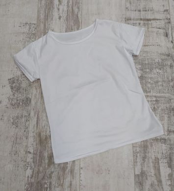 Женская футболка  белая классика